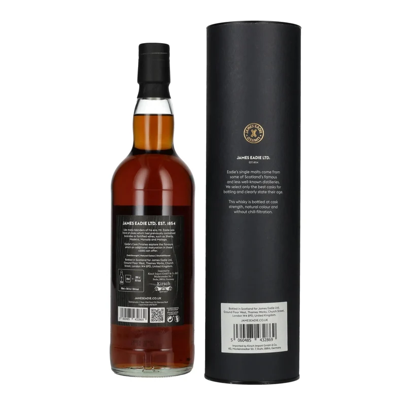 Tamnavulin 11 Years Old James Eadie 1st OLOROSO BUTT FINISH Single Malt #373071 2013 57,4% Vol. 0,7l in Geschenkbox