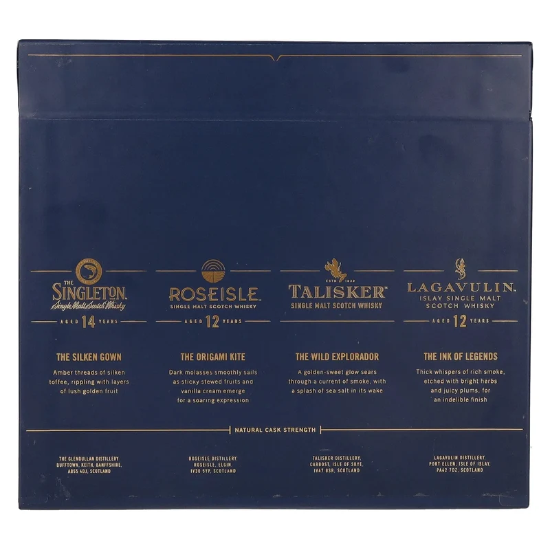 SPIRITED XCHANGE Single Malt Whisky Collection Pack Special Releases 2023 56,9% Vol. 4x0,2l in Geschenkbox