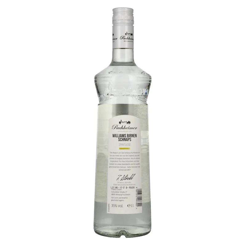 Puchheimer Williamsbirnen Schnaps 35% Vol. 1l