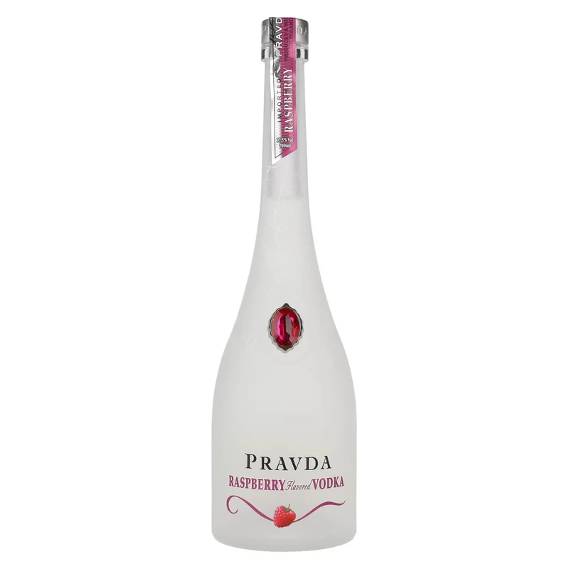 Pravda RASPBERRY Flavored Vodka 37,5% Vol. 0,7l
