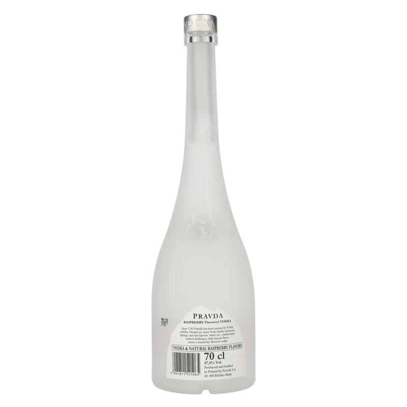 Pravda RASPBERRY Flavored Vodka 37,5% Vol. 0,7l