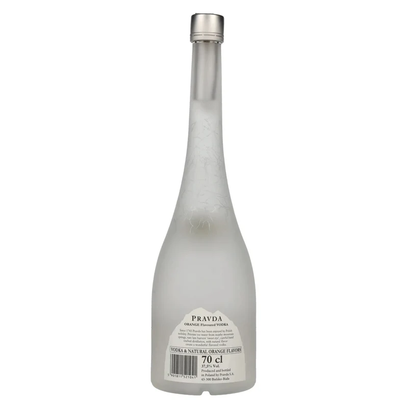 Pravda ORANGE Flavored Vodka 37,5% Vol. 0,7l