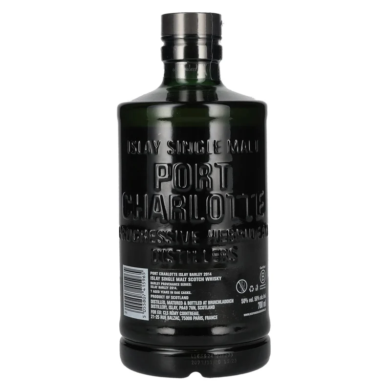 Port Charlotte ISLAY BARLEY Heavily Peated Islay Single Malt 2014 50% Vol. 0,7l