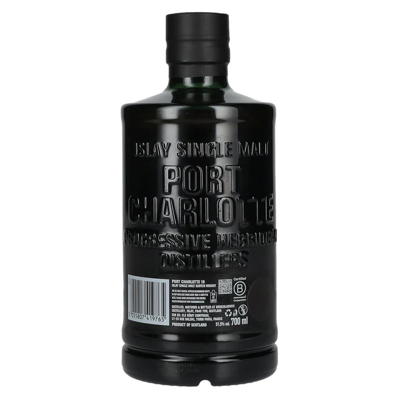 Port Charlotte 18 Years Old Heavily Peated Islay Single Malt 2025 51,5% Vol. 0,7l