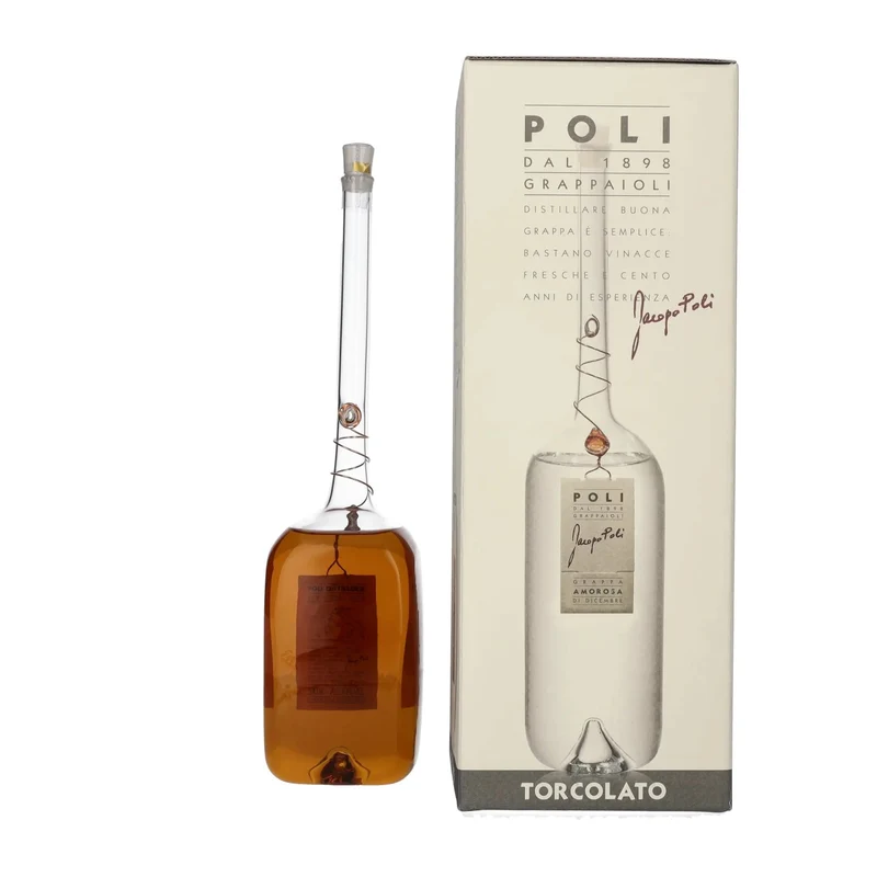 Poli Wine Brandy Arzente 40% Vol. 0,5l in Geschenkbox
