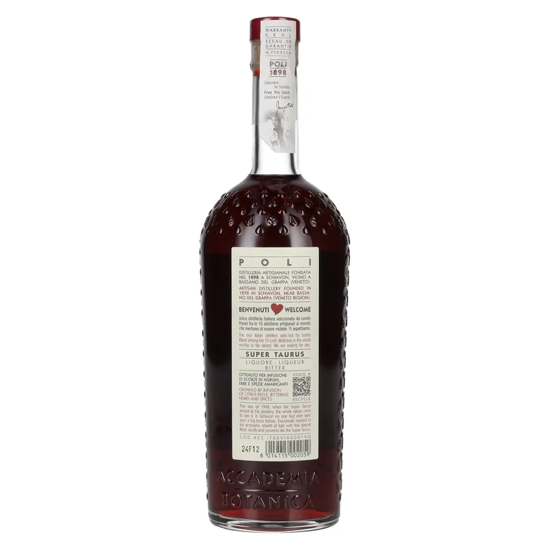 Poli Super Taurus Bitter Veneto 25% Vol. 0,7l