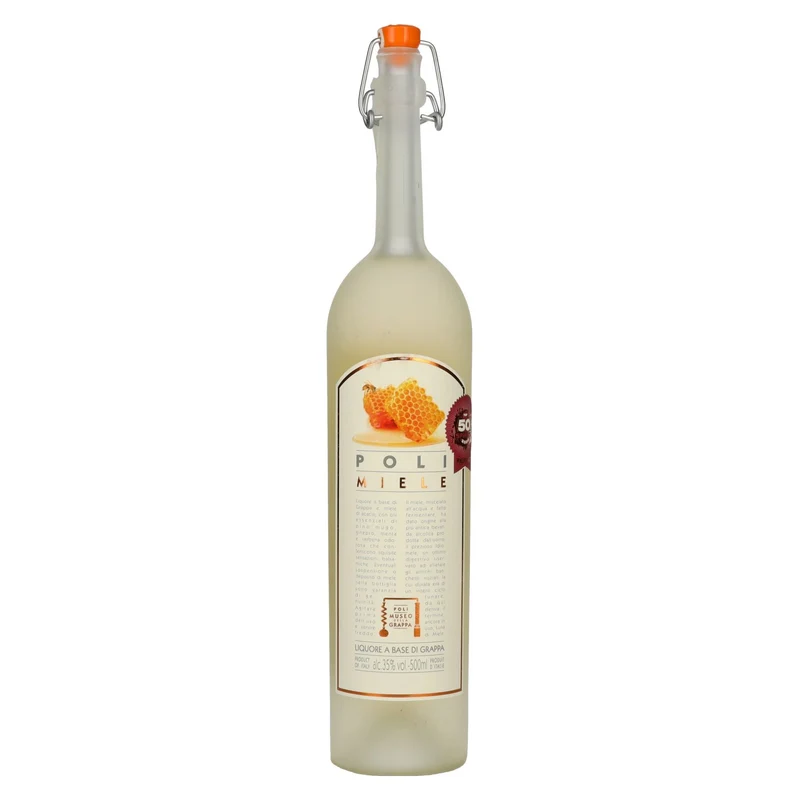 Poli Miele Liquore a Base di Grappa 35% Vol. 0,5l