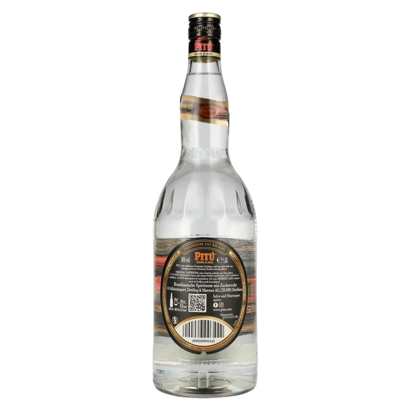 Pitú Premium Cachaça Original do Brasil 38% Vol. 1l