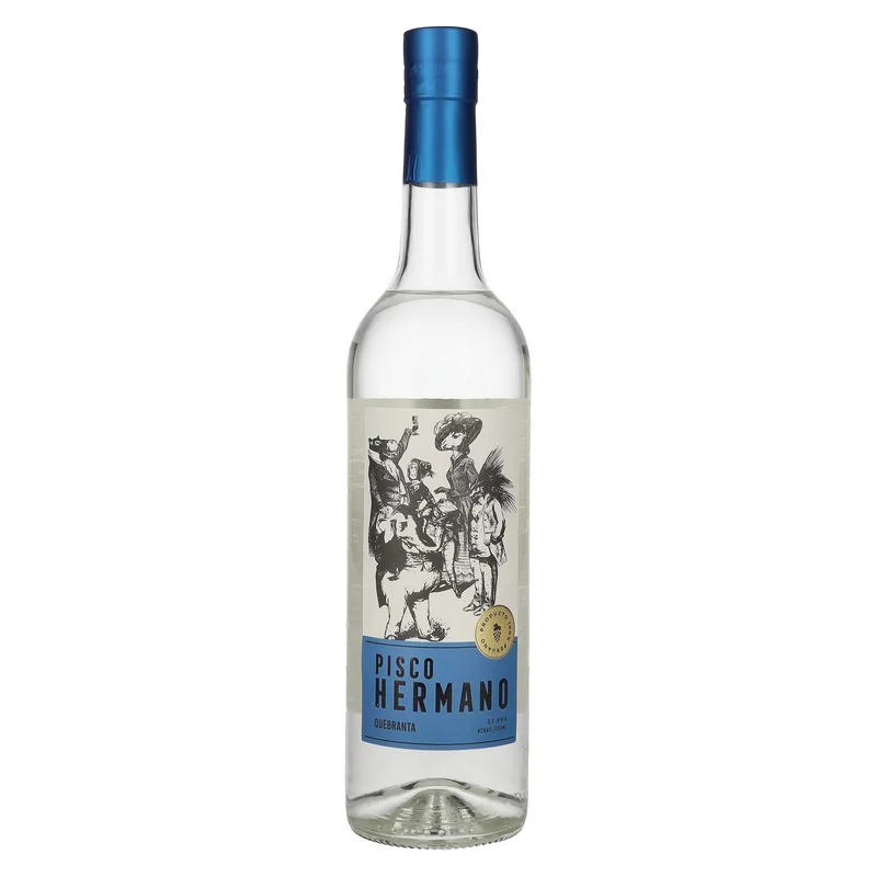 Pisco Hermano Puro Quebranta 42% Vol. 0,7l