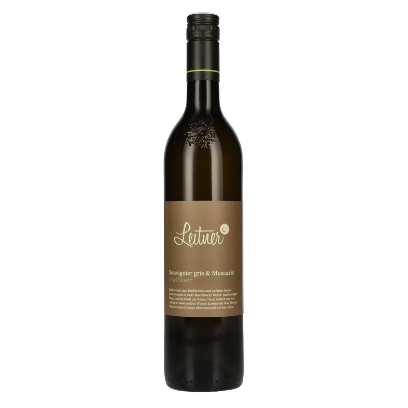 Leitner Souvignier gris & Muscaris Piwi Duett Steiermark 2024 13% Vol. 0,75l
