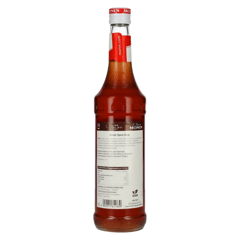 Le Sirop de Monin WINTER SPICE 0,7l