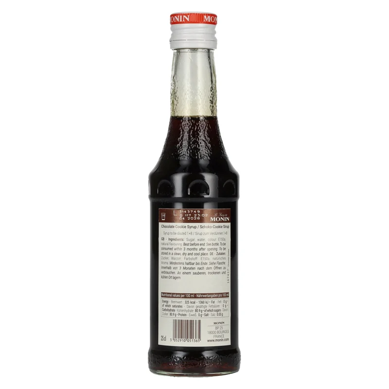 Le Sirop de Monin SCHOKOLADEN COOKIE 0,25l