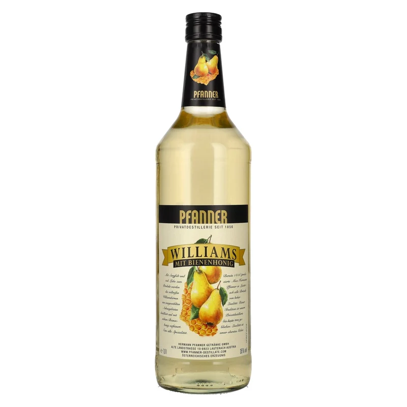 Pfanner Williams mit Bienenhonig 35% Vol. 1l