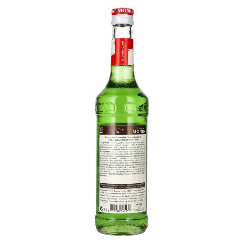 Le Sirop de Monin GURKE 0,7l