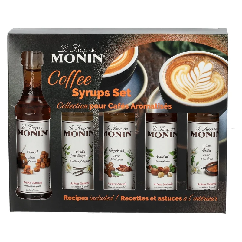 Le Sirop de Monin COFFEE SYRUPS SET 5x0,05l