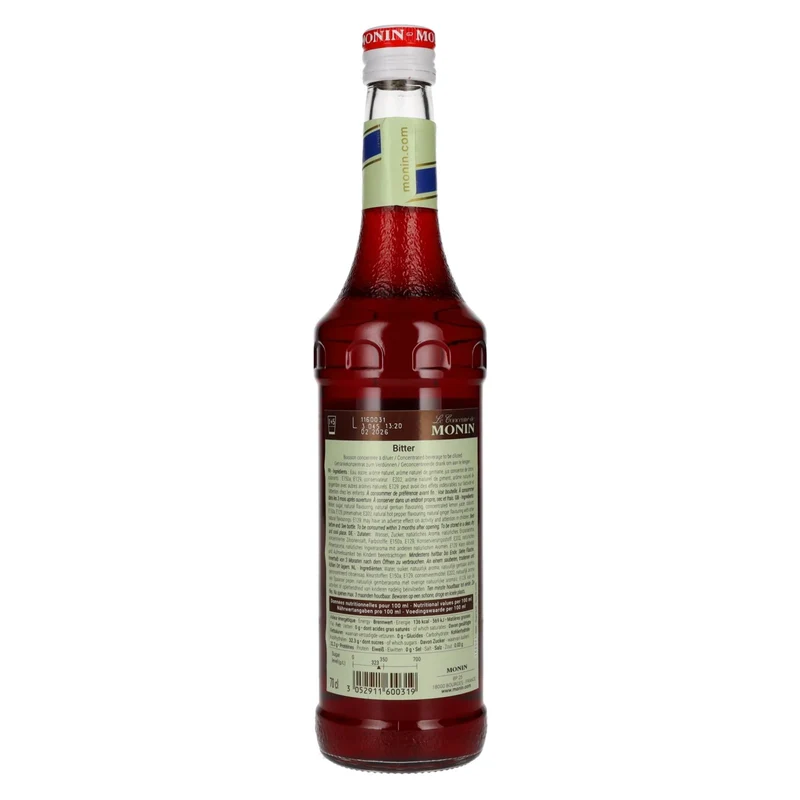 Le Sirop de Monin BITTER 0,7l