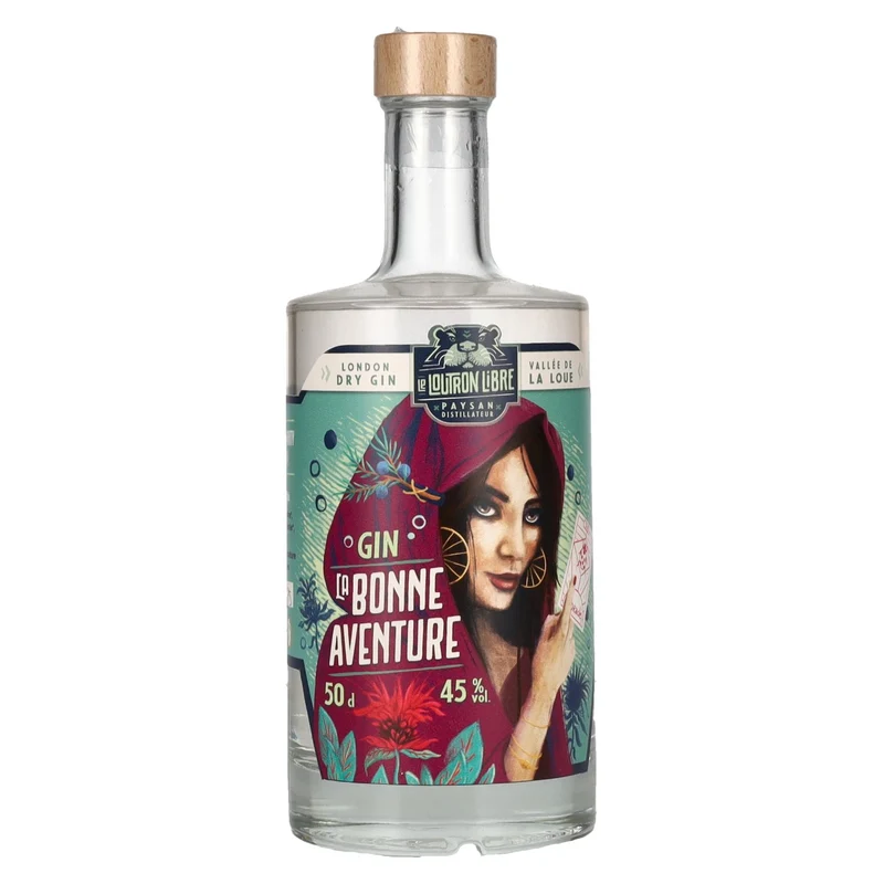 Le Loutron Libre La Bonne Aventure London Dry Gin 45% Vol. 0,5l