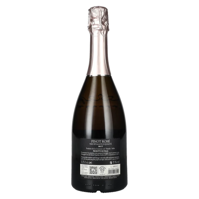 Le Contesse Spumante Pinot Rosè Brut 11% Vol. 0,75l