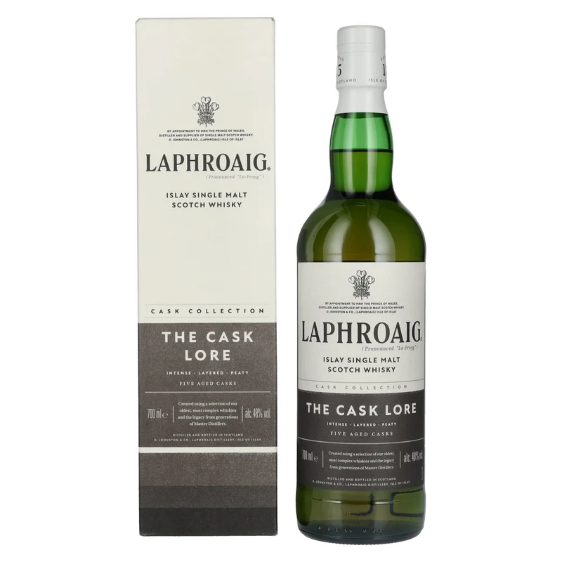 Laphroaig LORE Islay Single Malt 48% Vol. 0,7l in Geschenkbox