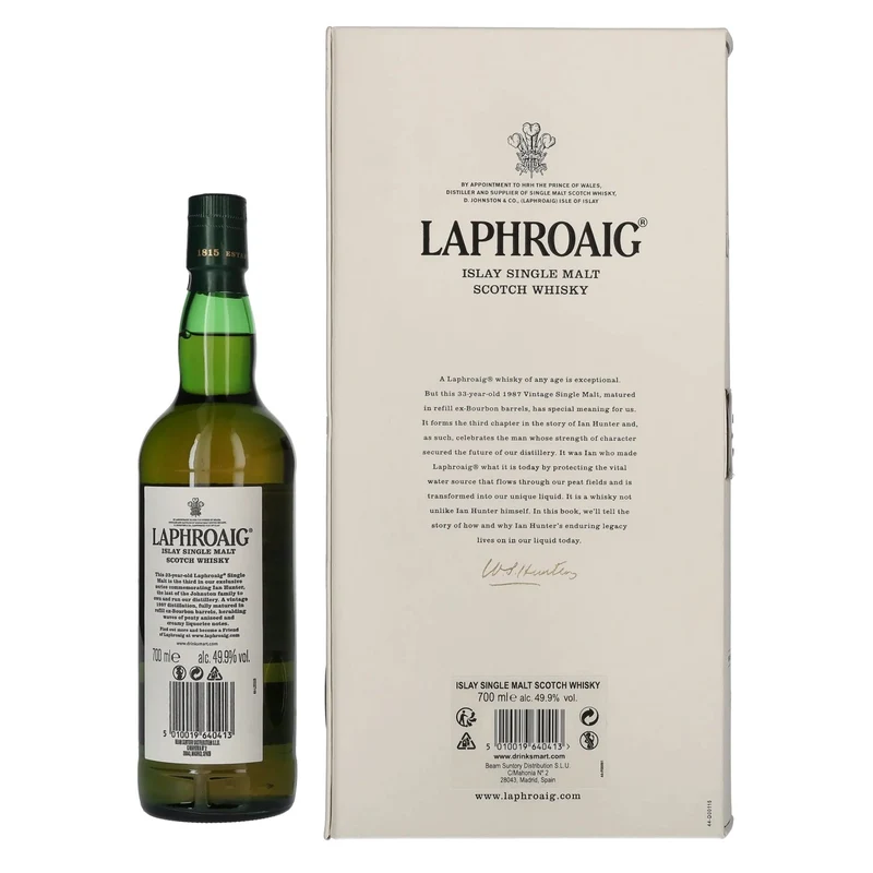 Laphroaig 33 Years Old The Ian Hunter Story Book 3: Source Protector Limited Edition 49,9% Vol. 0,7l in Geschenkbox