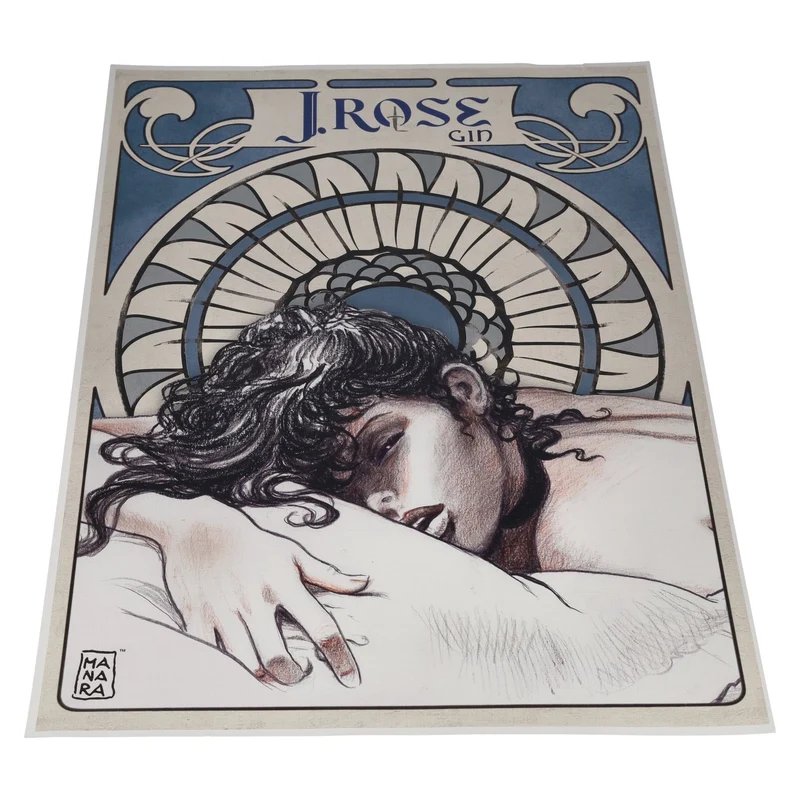 La7Vidas Tequila Poster 48x33 cm