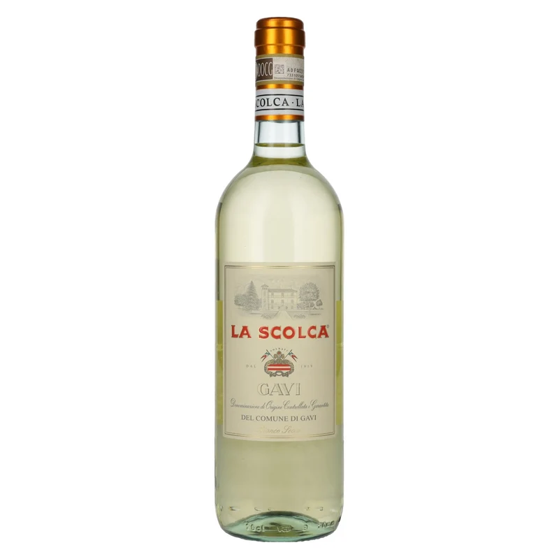 La Scolca Gavi Bianco Secco Etichetta Bianca DOCG 2023 12% Vol. 0,75l