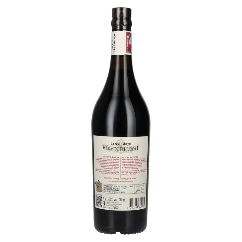 La Quintinye Vermouth Royal Rouge 16,5% Vol. 0,75l