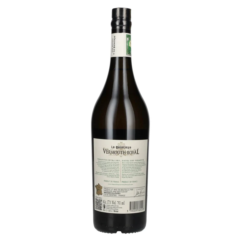 La Quintinye Vermouth Royal Extra Dry 17% Vol. 0,75l