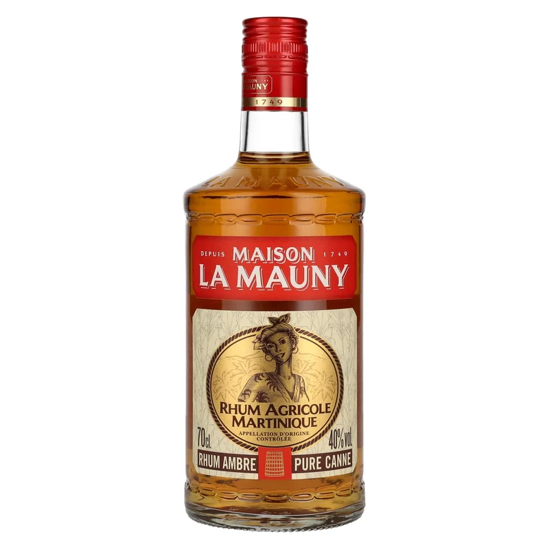 La Mauny Rhum Ambré Agricole Martinique 40% Vol. 0,7l
