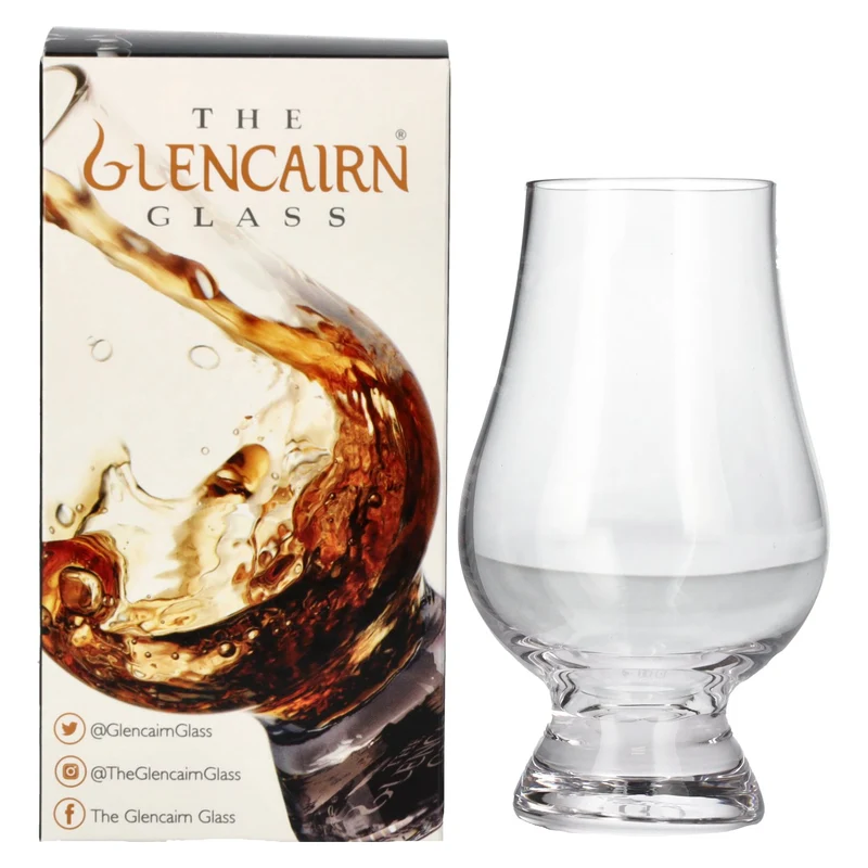 GLENCAIRN Whisky Glas ohne Eichung in Geschenkbox