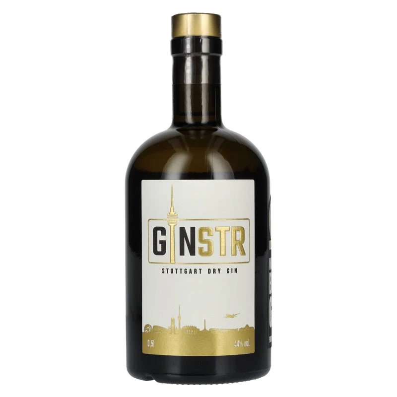 GINSTR Stuttgart Dry Gin 44% Vol. 0,5l