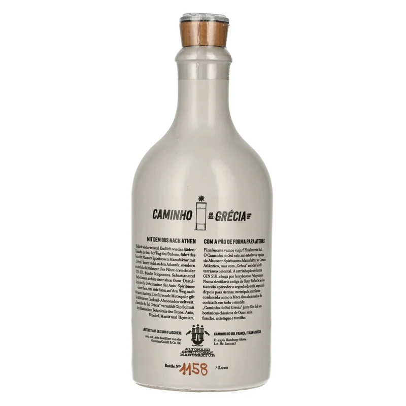 Gin Sul Caminho Do Sul Grécia Dry Gin Limited Edition 2021 45% Vol. 0,5l