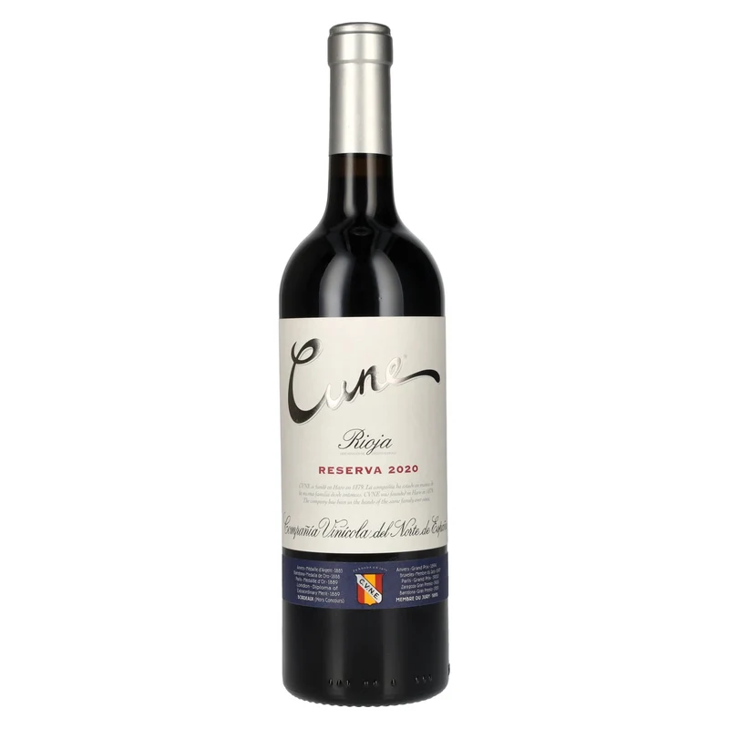 Cune Rioja Reserva 2020 14% Vol. 0,75l
