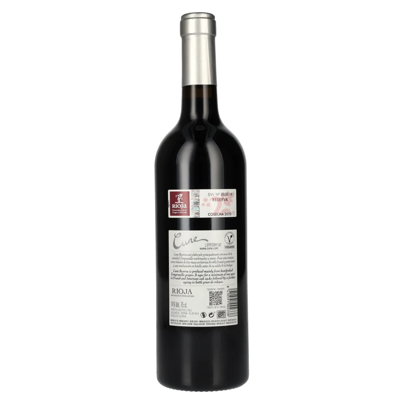 Cune Rioja Reserva 2020 14% Vol. 0,75l