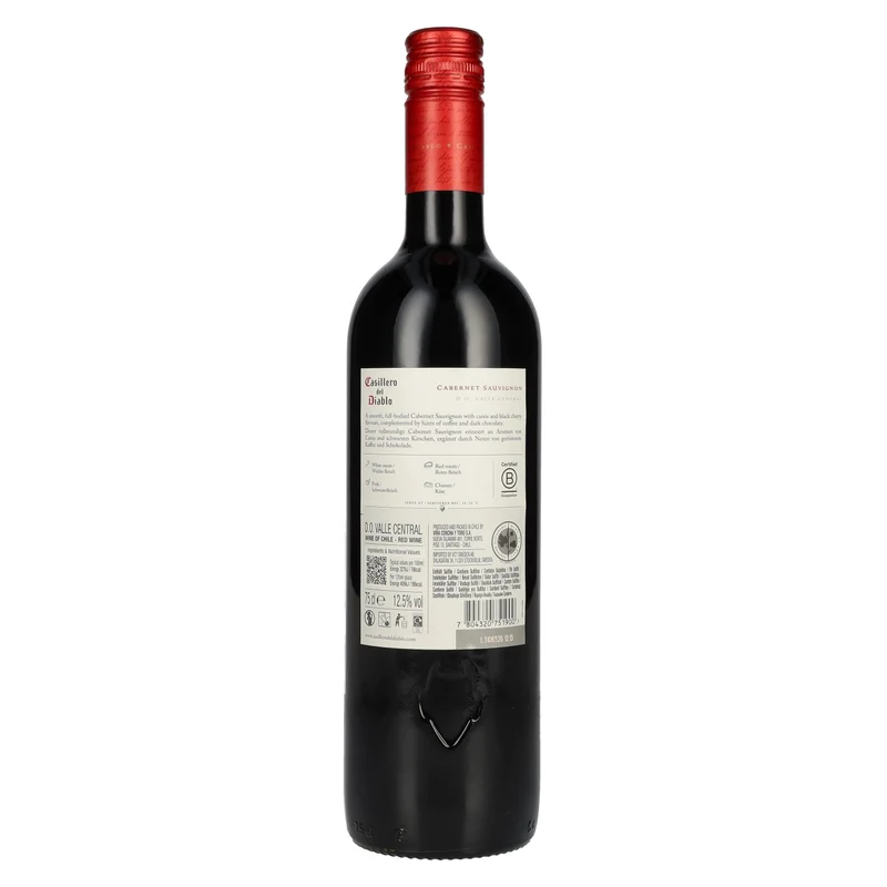 Concha y Toro Casillero del Diablo CABERNET SAUVIGNON Reserva 2024 12,5% Vol. 0,75l