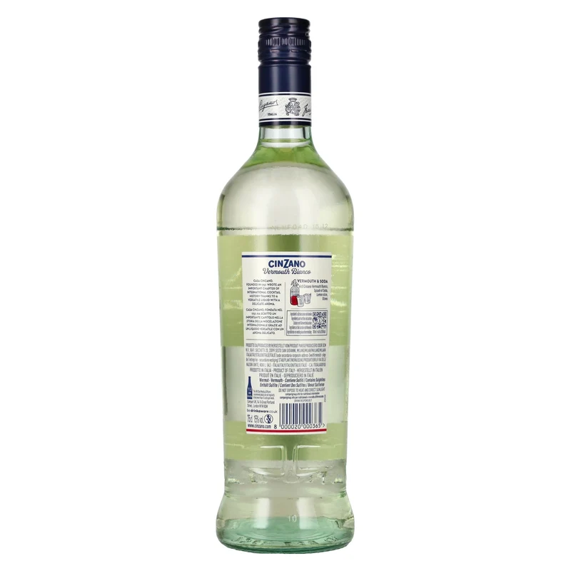 Cinzano Vermouth BIANCO 15% Vol. 0,75l