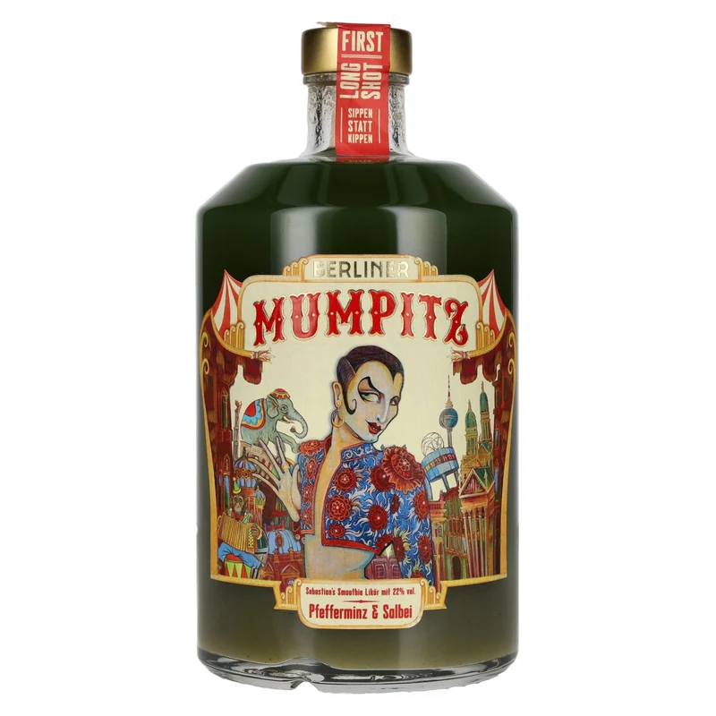Berliner Mumpitz Pfefferminz & Salbei 22% Vol. 0,7l