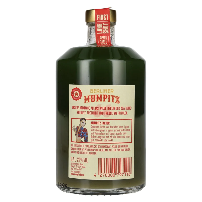 Berliner Mumpitz Pfefferminz & Salbei 22% Vol. 0,7l