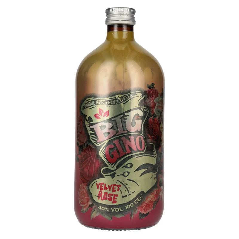 Big Gino Gin VELVET ROSE 40% Vol. 1l