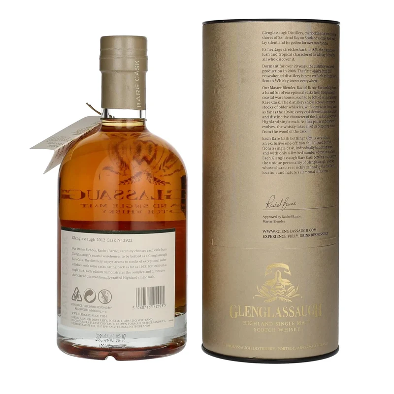 Glenglassaugh 9 Years Old RARE CASK RELEASE 2012 PX Puncheon Batch 4 58,3% Vol. 0,7l in Geschenkbox