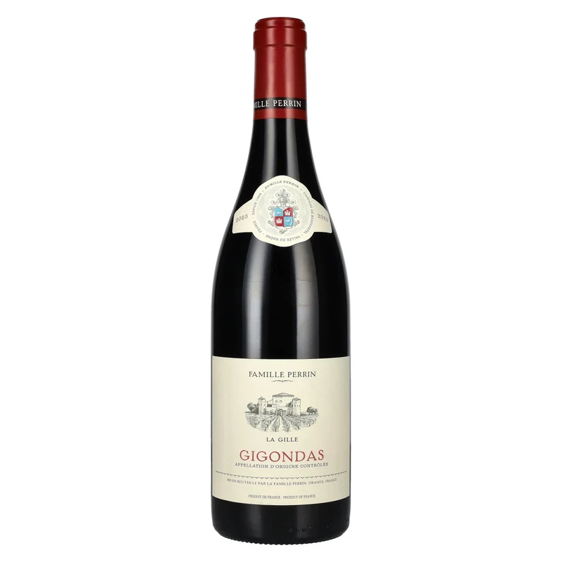 Famille Perrin Gigondas La Gille Rouge AOC 2023 14,5% Vol. 0,75l