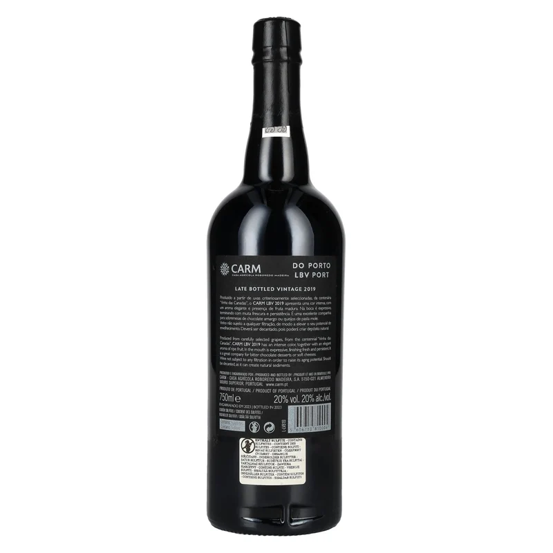 CARM LBV Late Bottled Vintage Port 2019 20% Vol. 0,75l