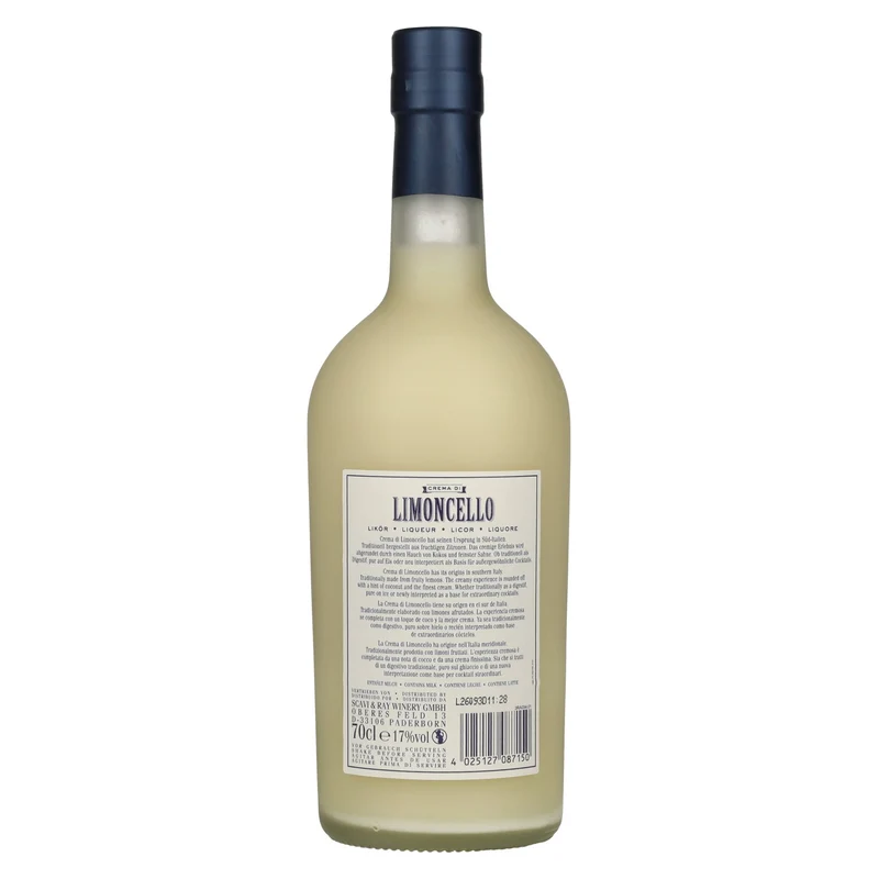 Scavi & Ray Crema Di Limoncello Liqueur 17% Vol. 0,7l