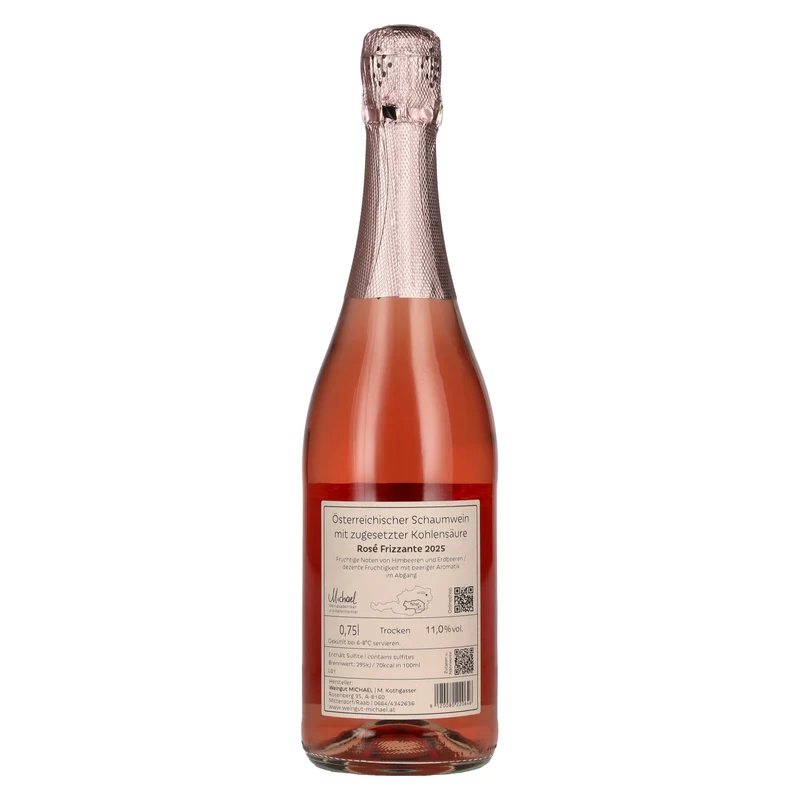 MICHAEL Rosé Frizzante 2025 11% Vol. 0,75l