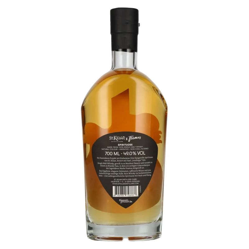 St. Kilian x Framus IRONFINGER Chapter TWO Single Malt Whisky 49% Vol. 0,7l