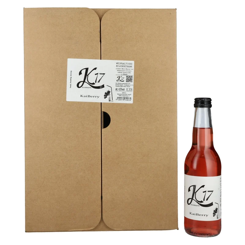 K17 Kainrath KaiBerry Spritzer 4,5% Vol. 24x0,33l