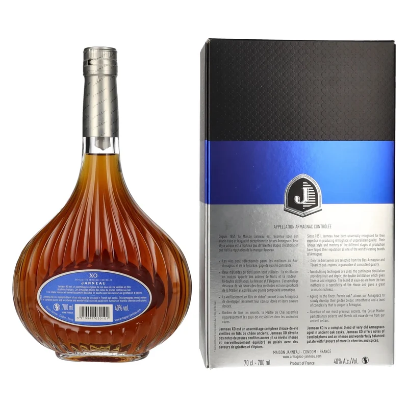 Janneau XO Grand Armagnac 40% Vol. 0,7l in Geschenkbox