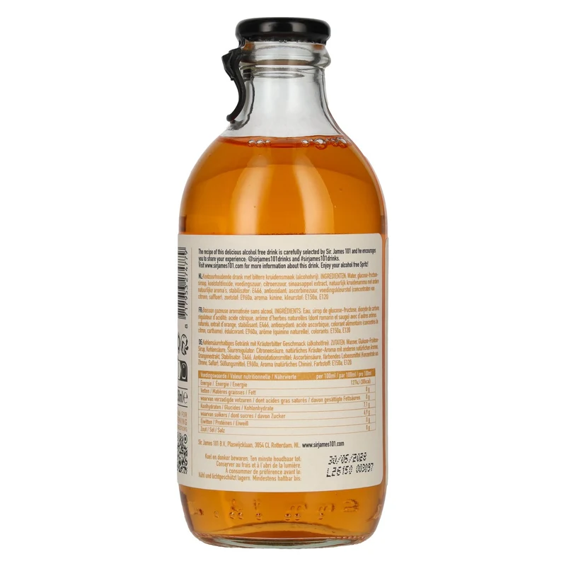 Sir. James 101 SPRITZ Aperitif alcohol free 0,25l
