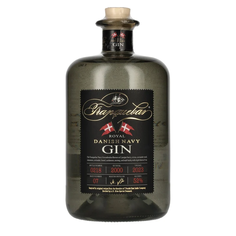 Tranquebar Royal Danish Navy Gin 52% Vol. 0,7l