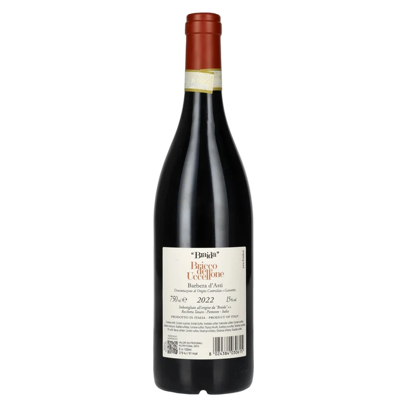 Braida Bricco dell'Uccellone Barbera d'Asti DOCG 2022 15% Vol. 0,75l